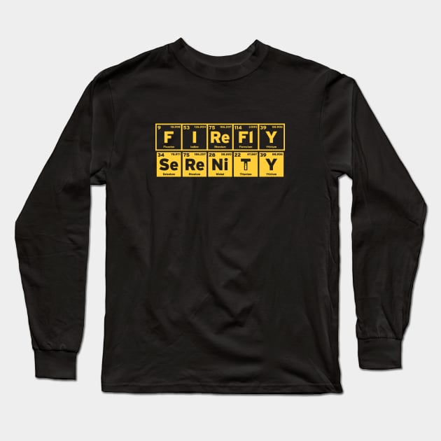 Firefly Symbols Long Sleeve T-Shirt by bigdamnbrowncoats